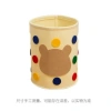Korean-style large-capacity baby laundry basket with polka dot bear felt is an essential storage tool for household and dormitory sundries Item Picture